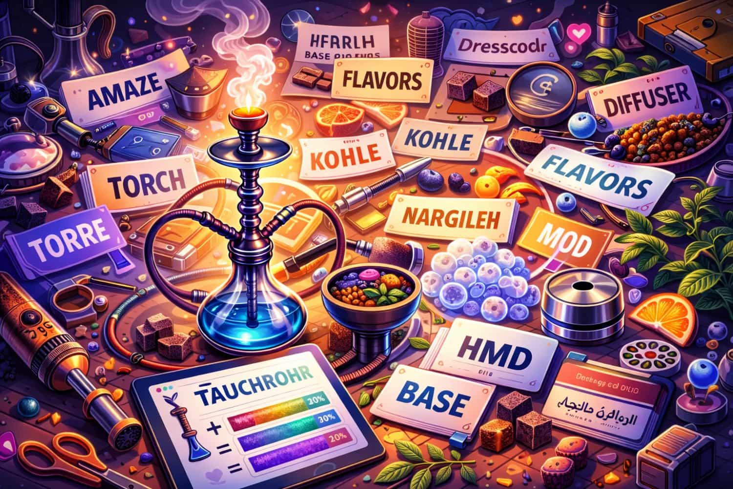 Hookah glossary