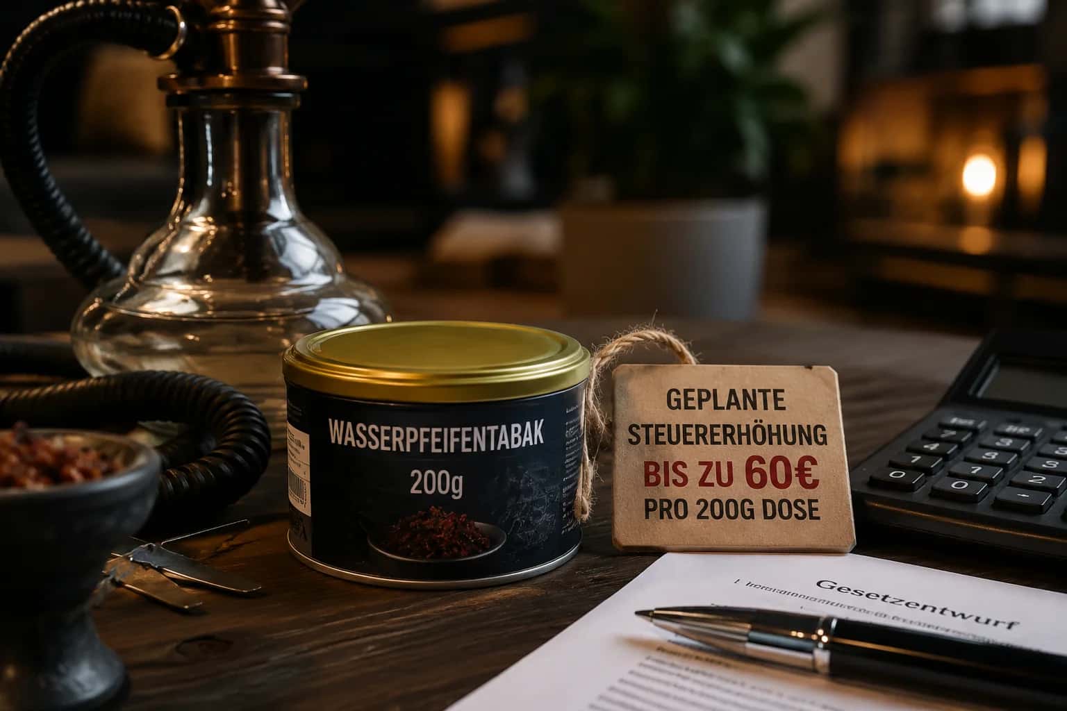 Shisha Tabaksteuer 2027, wird Shisha Tabak bald deutlich teurer?