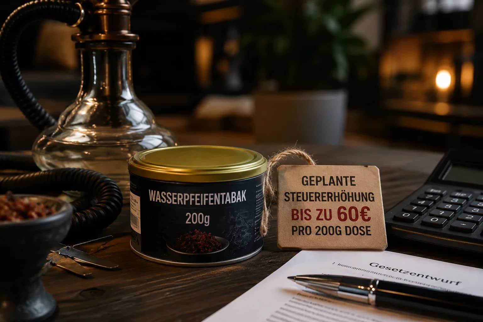Shisha Tabaksteuer 2027, wird Shisha Tabak bald deutlich teurer?